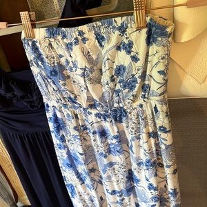 Old Navy strapless maxi dress